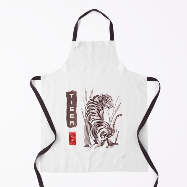 Item preview, Tiger Chinese Painting designed and sold by Dewirumbaina.