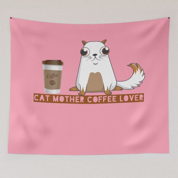 Item preview, Cat mother coffe lover designed and sold by aruvanita.
