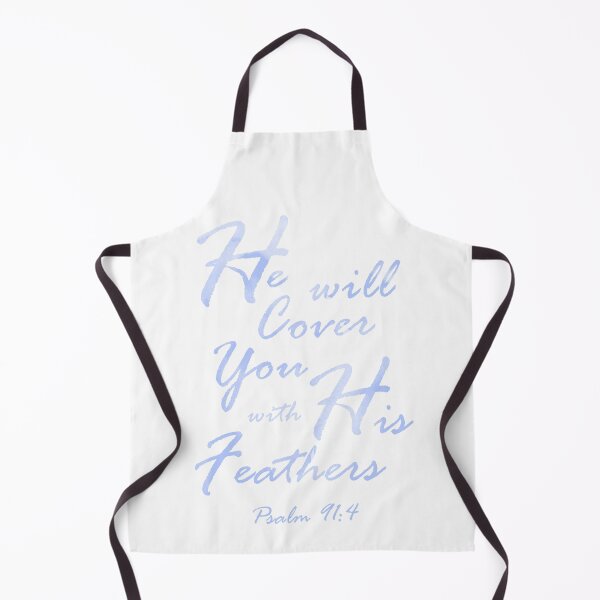 Item preview, He will Cover You with His Feathers (Psalm 91:4) designed and sold by Feather-Apparel.