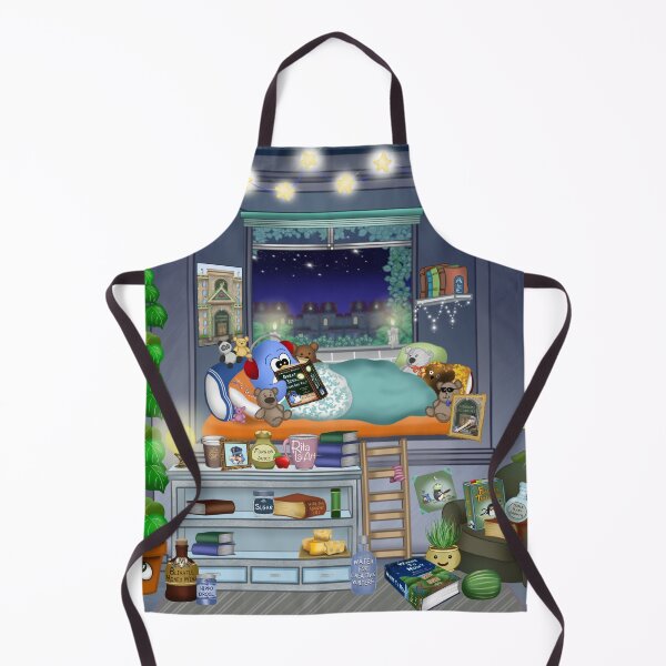 Item preview, Ale the Owl's Reading Nook designed and sold by RitaLaiArt.