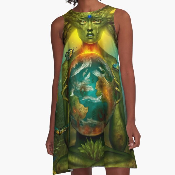 Gaia A-Line Dress