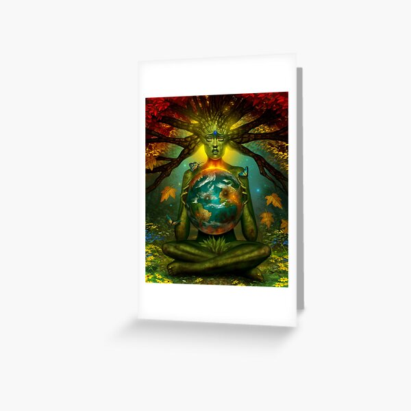 Gaia Greeting Card