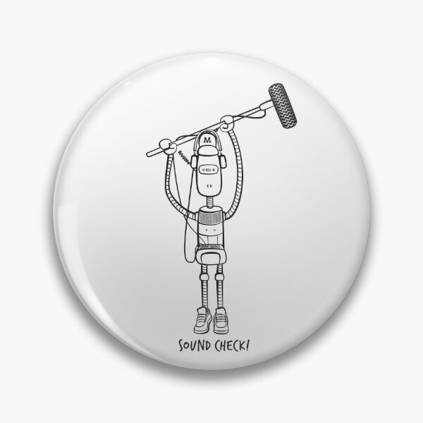 Item preview, Sound Check! Robot Technician Audio Sound Art Print designed and sold by littlemud.