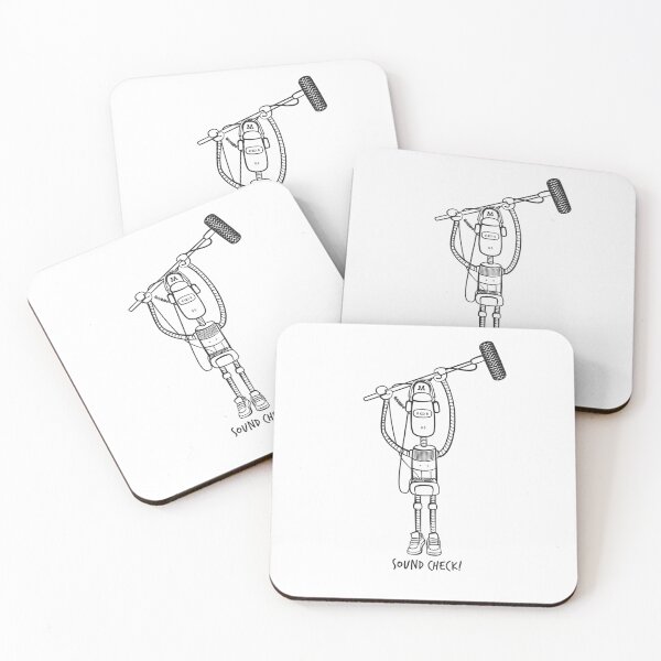 Item preview, Sound Check! Robot Technician Audio Sound Art Print designed and sold by littlemud.