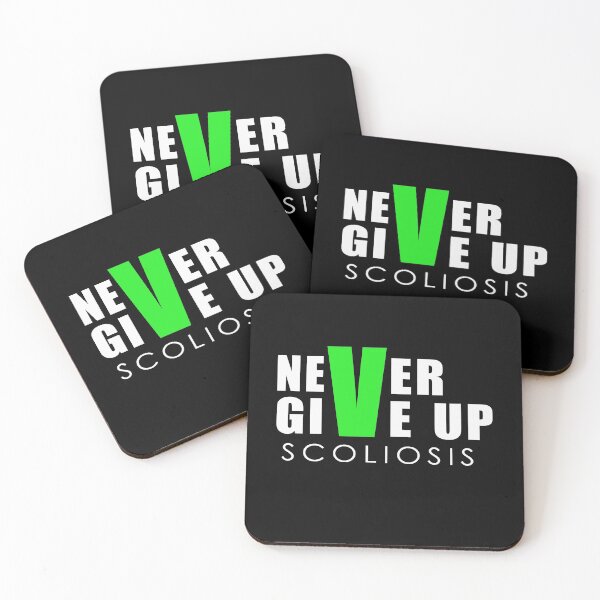 Item preview, Never end the fight against scoliosis designed and sold by mederDESIGNS.