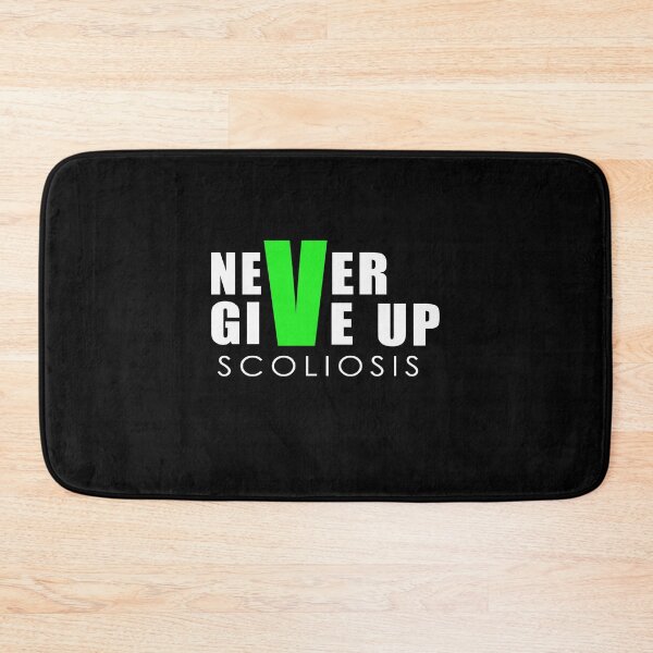 Item preview, Never end the fight against scoliosis designed and sold by mederDESIGNS.