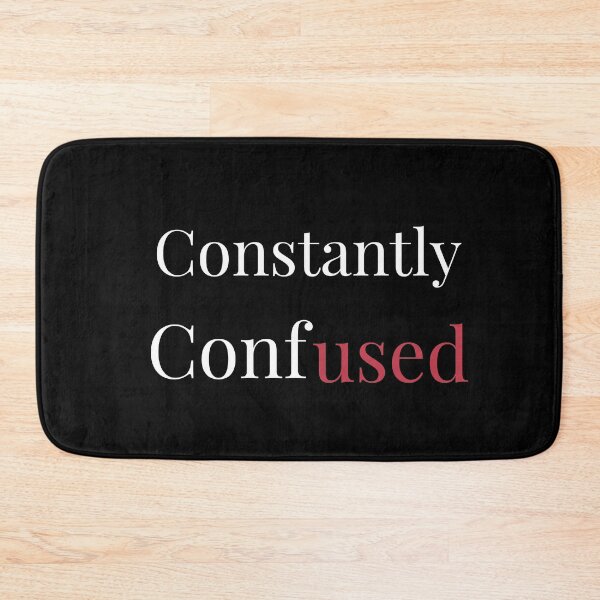 Item preview, Constantly confUSED designed and sold by Zilch-o.