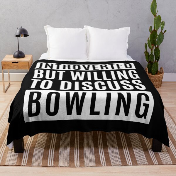 Item preview, Introverted But Willing To Discuss Bowling designed and sold by m95sim.