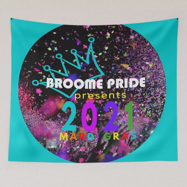 Item preview, BROOME PRIDE 2021 MARDI GRAS designed and sold by BroomePride.