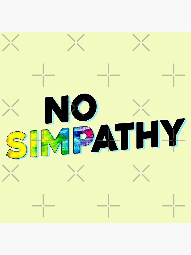 Discover No SIMPathy Premium Matte Vertical Poster