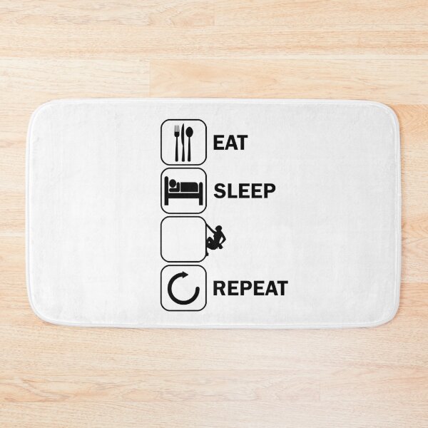 Item preview, Sleeping Eating Climbing Bouldering Mountaineering designed and sold by DerNerd.