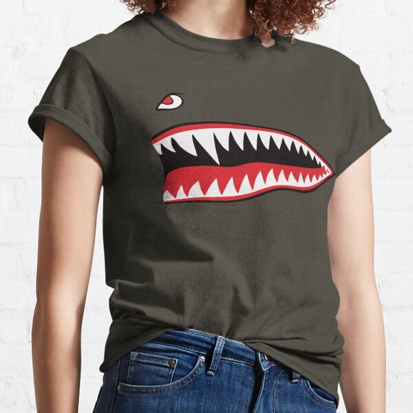 Flying Tigers Nose Warhawk Classic T-Shirt