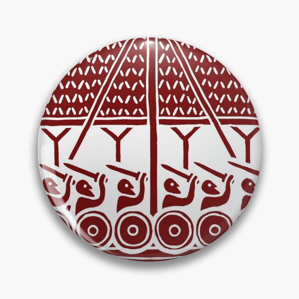 Item preview, Viking Runestone Inspired Ships designed and sold by Odinist.