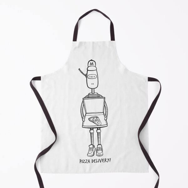 Item preview, Robot Food Delivery! Fast Food Pizza designed and sold by littlemud.