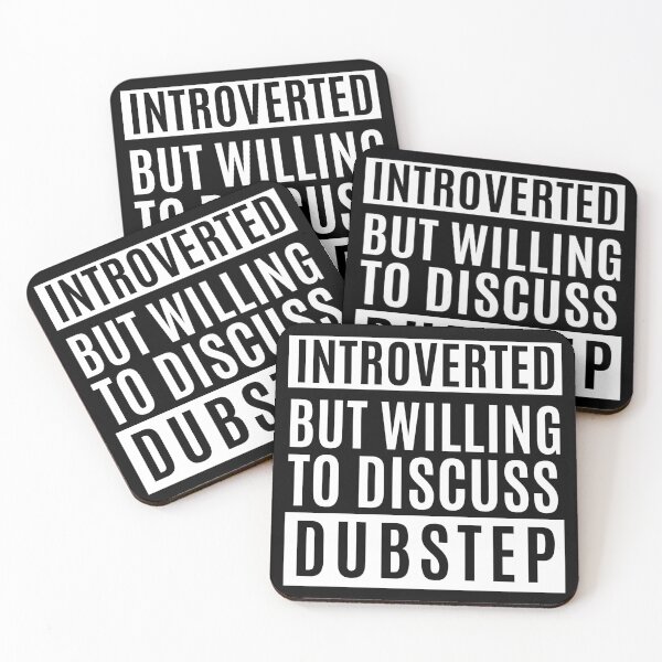 Item preview, Introvertido pero dispuesto a hablar de dubstep designed and sold by m95sim.