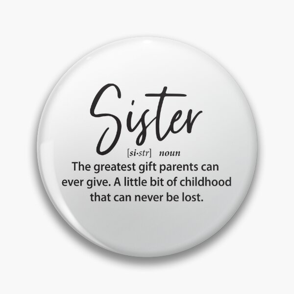 Item preview, Sister Gifts - Funny Sister Definition designed and sold by AGDStudio.