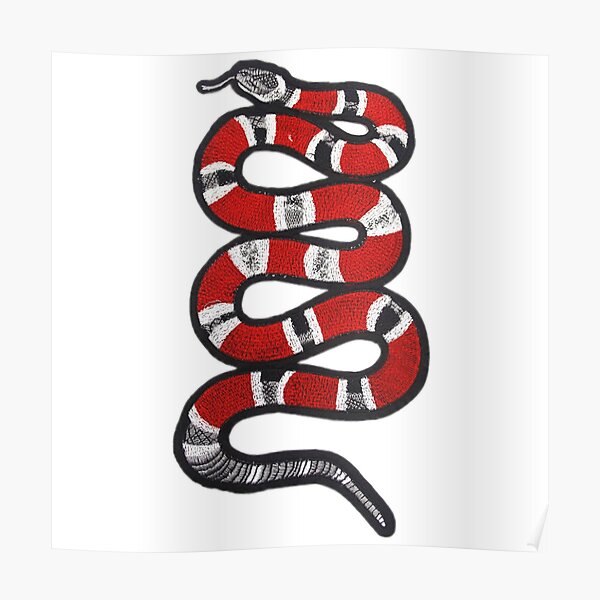 gucci snake red