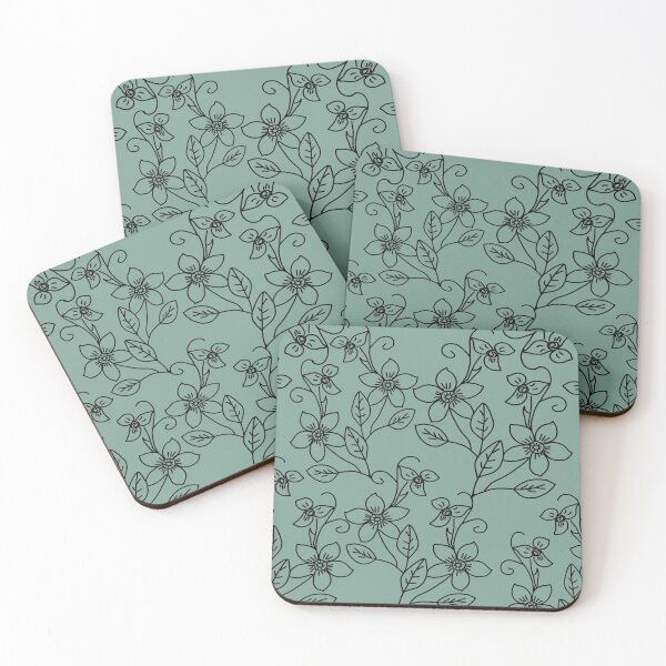 Item preview, Floral line art  designed and sold by Antiope33.
