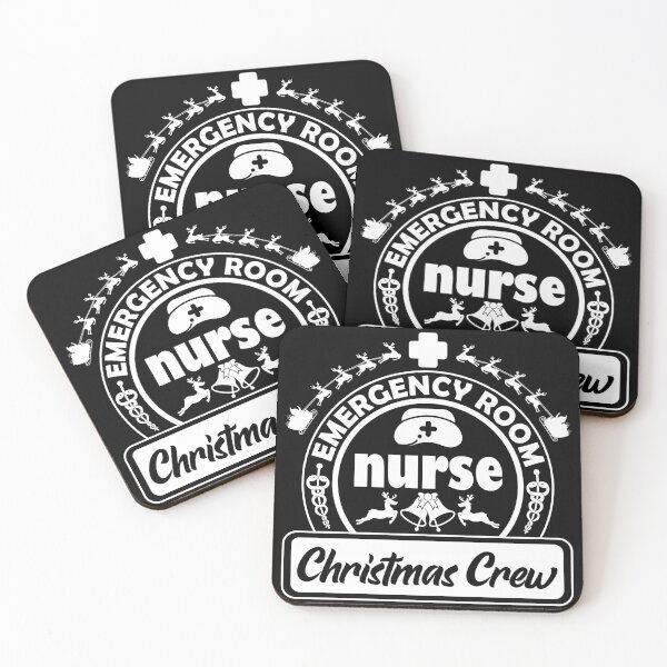 Item preview, Emergency room nurse Christmas crew designed and sold by Beefytee.