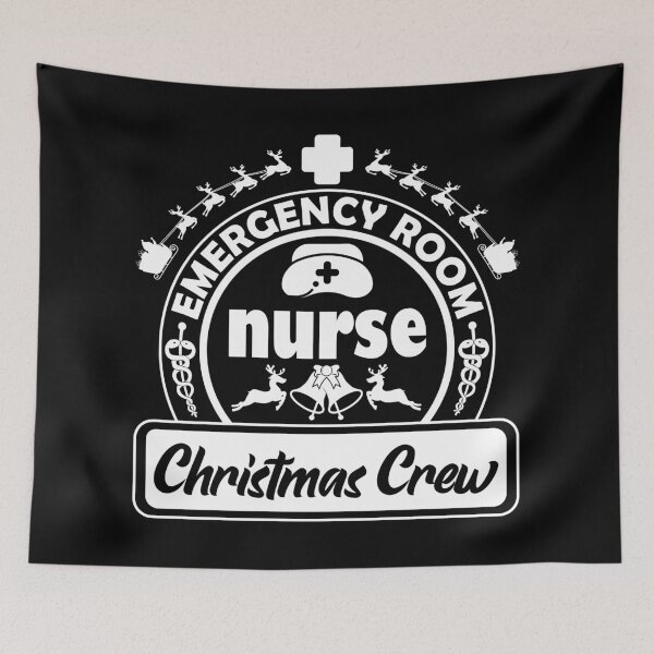 Item preview, Emergency room nurse Christmas crew designed and sold by Beefytee.