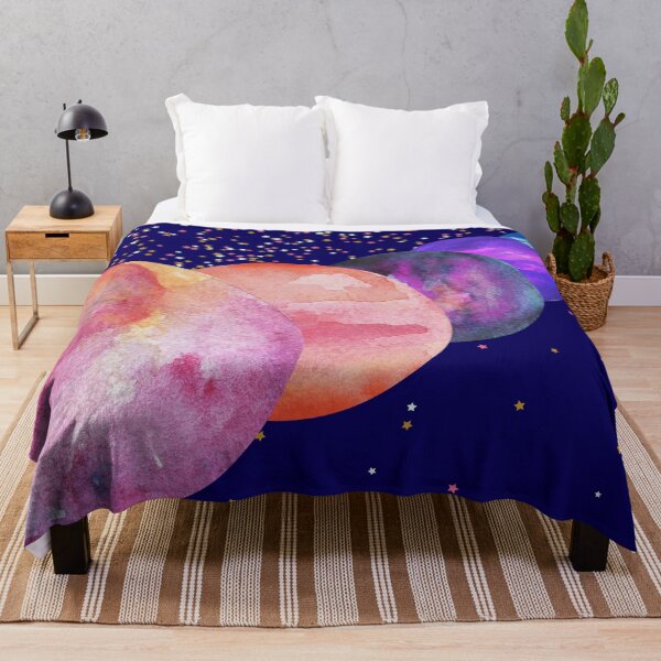 Artikelvorschau, Kopie des Aquarellplanetenraums veranschaulichen entworfen und verkauft von venus-ian.