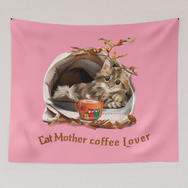 Item preview, Cat mother coffe lover designed and sold by aruvanita.
