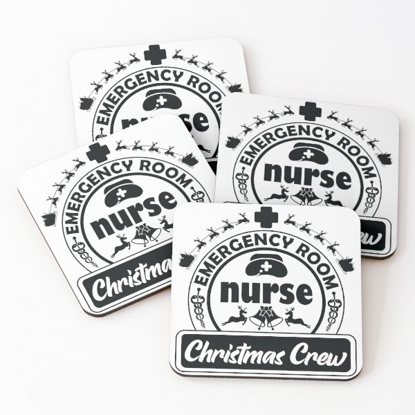 Item preview, Emergency room nurse Christmas crew designed and sold by Beefytee.