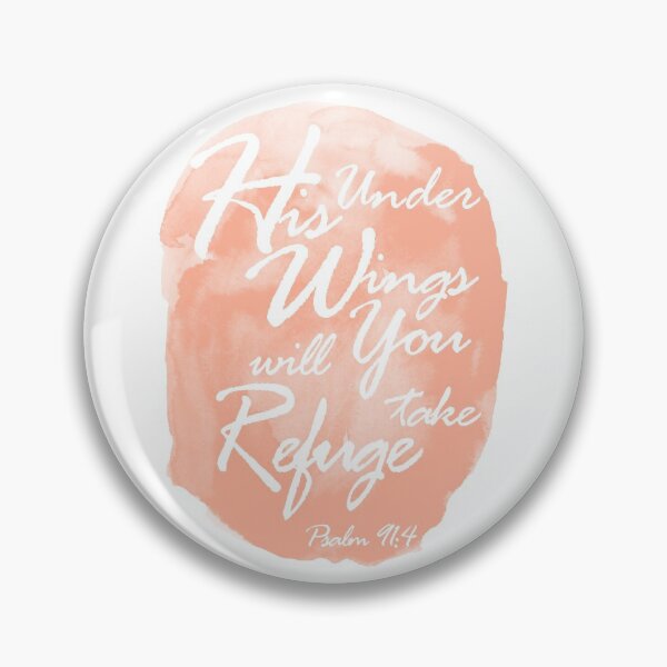 Item preview, Under His Wings You Will Take Refuge (Psalm 91:4) designed and sold by Feather-Apparel.