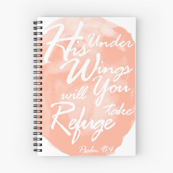 Item preview, Under His Wings You Will Take Refuge (Psalm 91:4) designed and sold by Feather-Apparel.