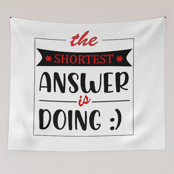 Item preview, The Shortest Answer designed and sold by Jozy-Merch.