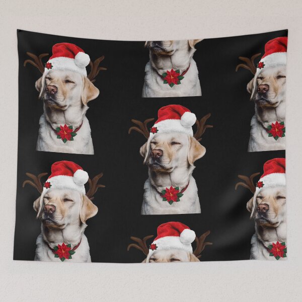 Item preview, Santa Golden Retriever Dog Christmas  designed and sold by ARUN VASWANI.