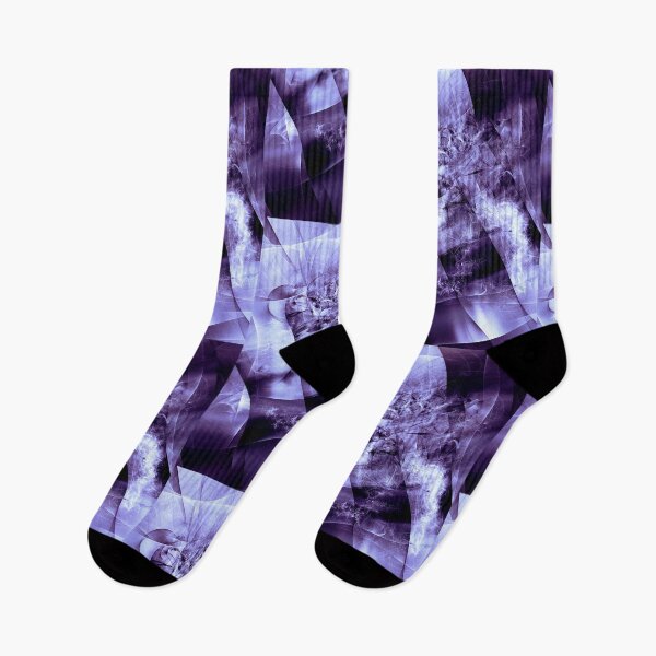 Item preview, Itchy Amethyst—Detailed Fractal Art, Nature Abstract, Vivid, Dark, Deep Color, Expressive, Glitchy, Science Art, Natural Symmetry, Math in Nature, Emotion, Deep Thoughts, Thinking designed and sold by technochroma.