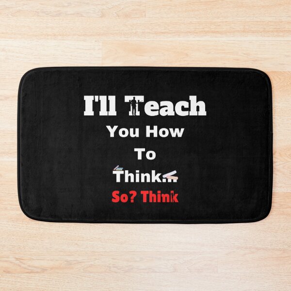 Item preview, Think Brain I'll Teach you how to think, so? Think designed and sold by The Full Cart.