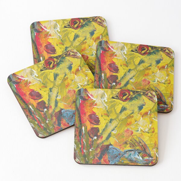 Item preview, Fish Abstract Paintings designed and sold by Erwin-Bratz.