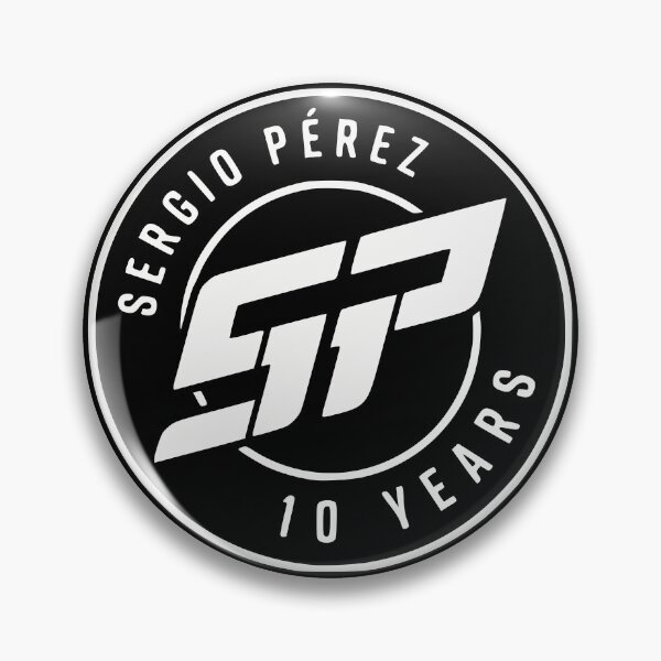 Item preview, Sergio Perez 10 Years Logo Formula 1 Motorsports Racing designed and sold by AdanicPro.