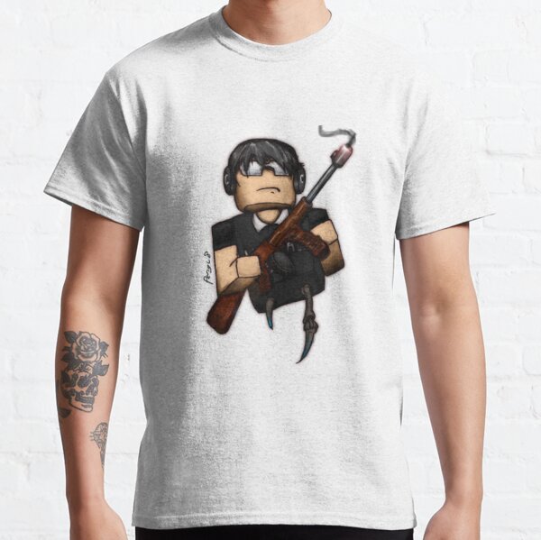 Roblox Sub Zero Shirt Roblox Gun T Shirts Redbubble