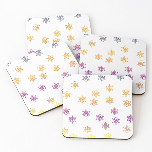 Item preview, Snow Flaked - Multi colored  designed and sold by Designs by Suzanne.
