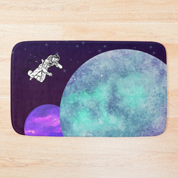 Item preview,  watercolor planets astronaut space illustrate designed and sold by venus-ian.