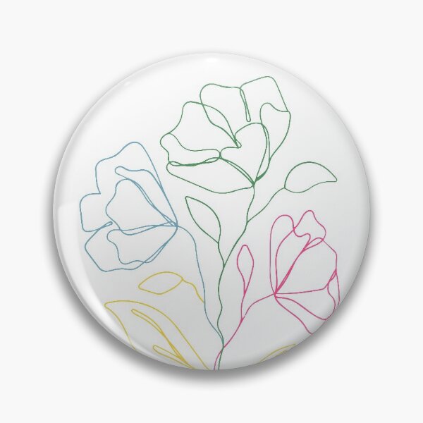 Item preview, Minimalistic botanical flower bouquet designed and sold by Akidence *.