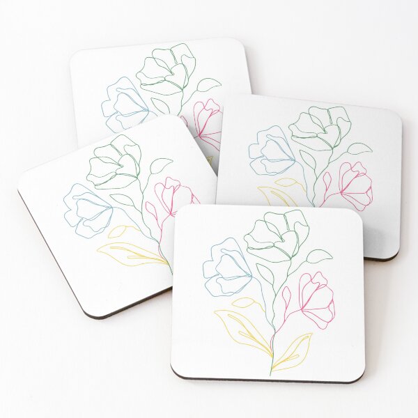 Item preview, Minimalistic botanical flower bouquet designed and sold by Akidence *.