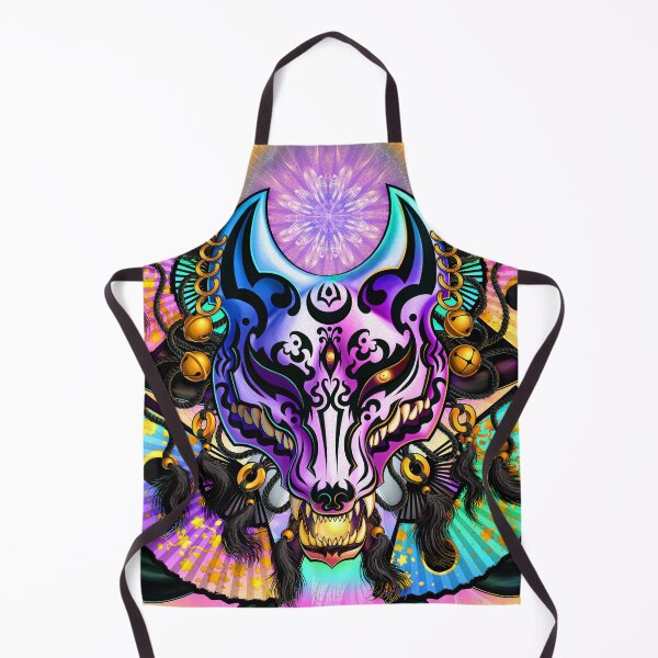 Item preview, Harajuku Pastel Kitsune, Fox Mask designed and sold by Abysm Internal.