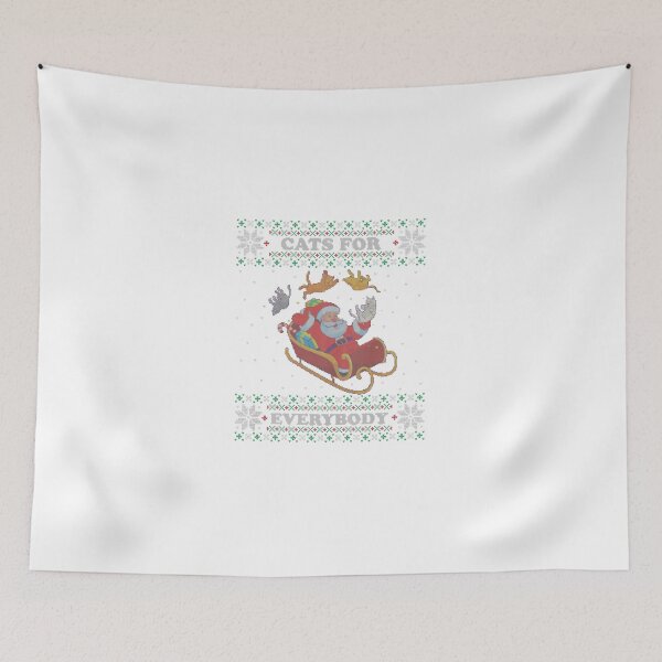 Item preview, Cats for Everybody Cat Lover Gift Ugly Christmas Sweater designed and sold by cadmanBoythorpe.