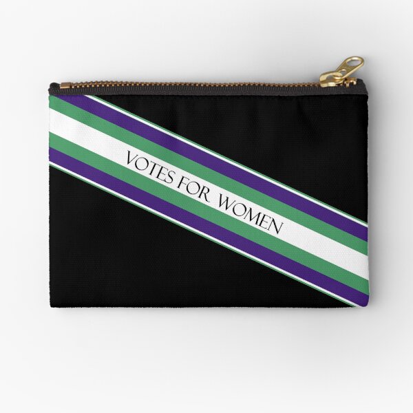 Suffragette Zipper Pouch