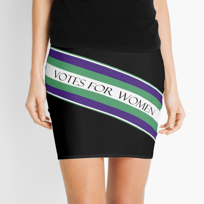 Suffragette Mini Skirt