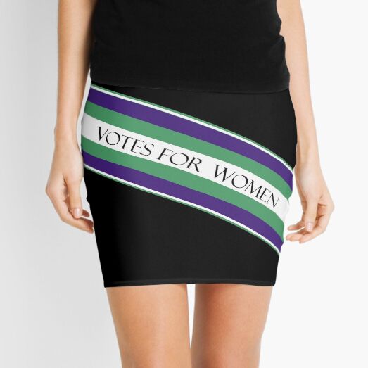 Suffragette Mini Skirt