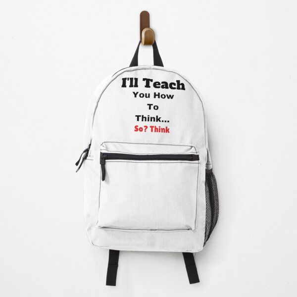 Item preview, Think Brain I'll Teach you how to think, so? Think designed and sold by The Full Cart.
