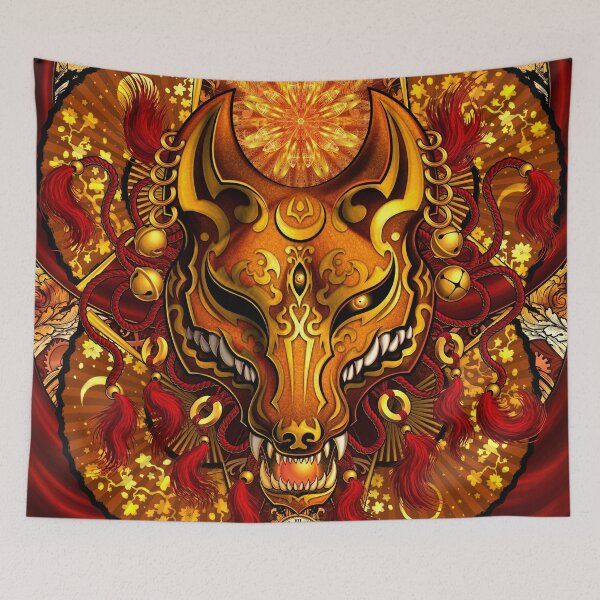 Item preview, Steampunk Kitsune, Fox Mask - Red designed and sold by Abysm Internal.