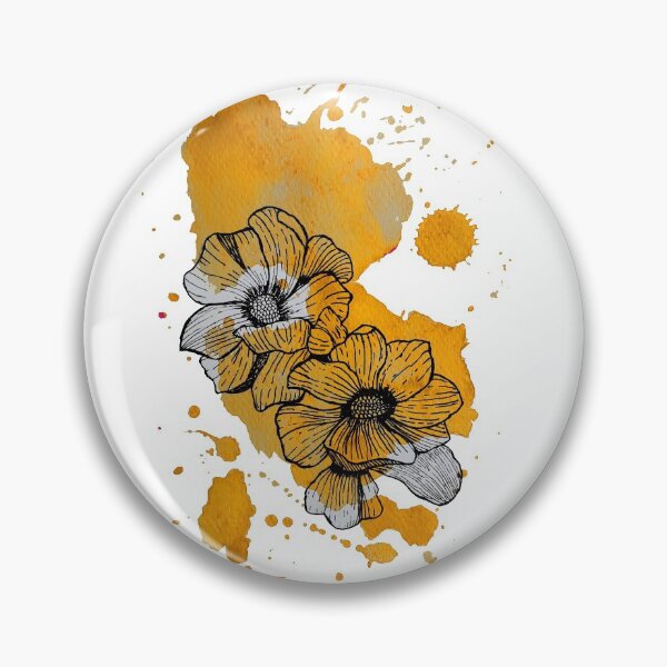 Item preview, flower penwork designed and sold by subtlesketches.