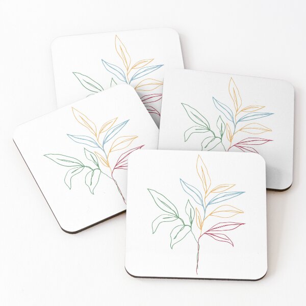Item preview,  Minimalistic botanical leaves designed and sold by Akidence *.