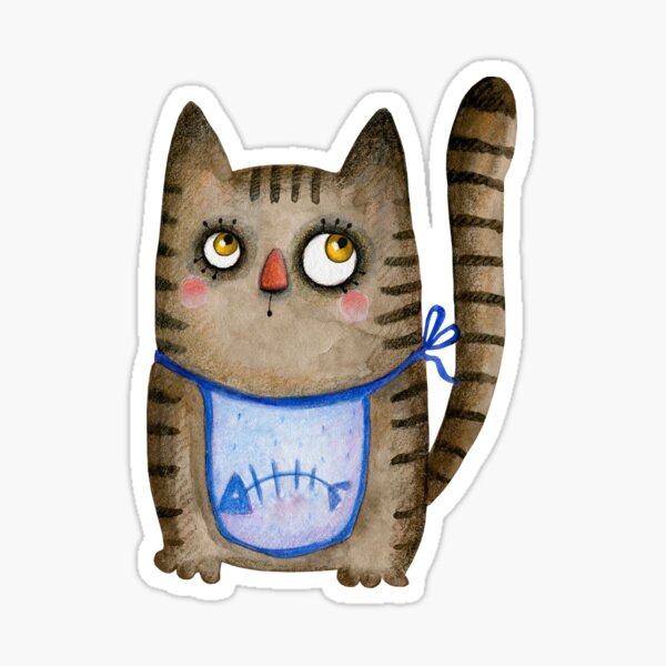 Mon petit chat Sticker
